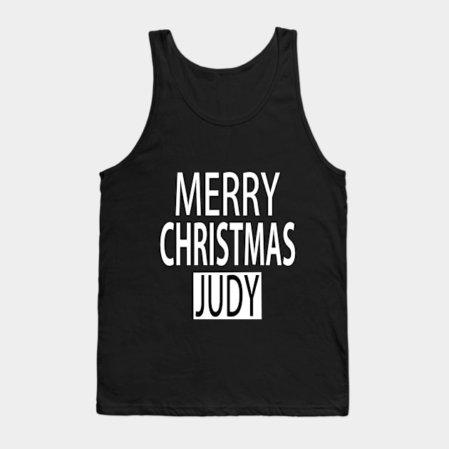 Merry Christmas Judy Tank Top by ananalsamma